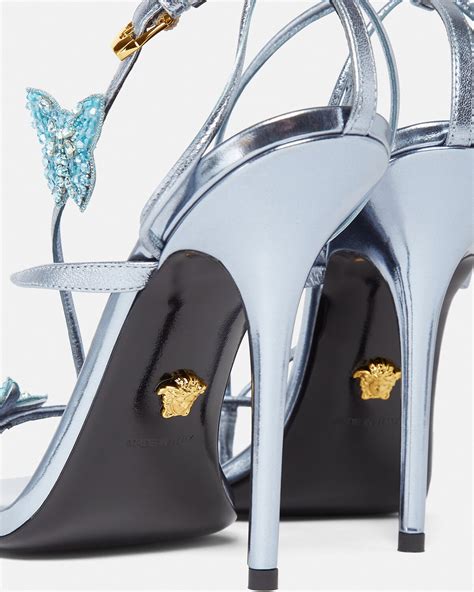 butterfly heels versace